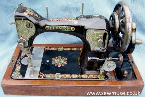  Hexagon sewing machine